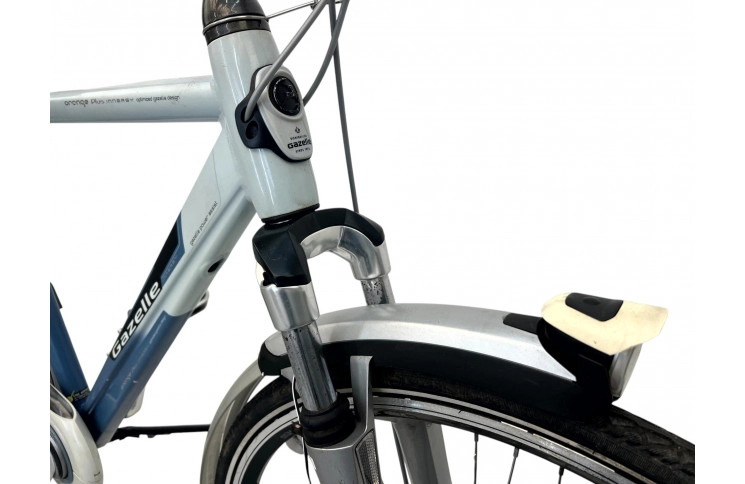 Man's bicycle Gazelle Orange Plus H/al/wit/28/stad/f53cm