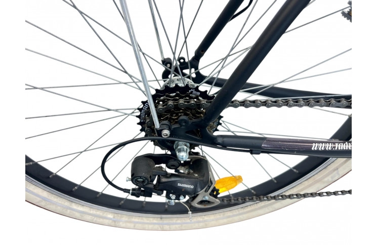 Herenfiets Chopper m/al/black/26/chopper