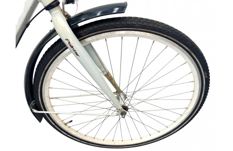 Damesfiets POINTER BRAVIA w/grey/28/al/sity/53cm