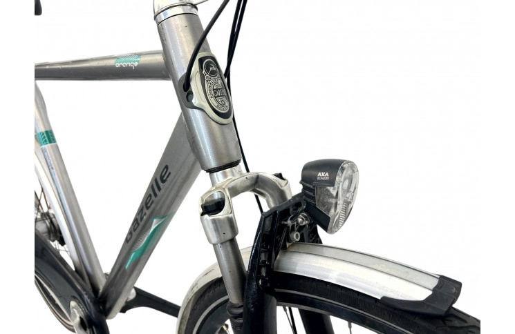 Herenfiets Gazelle Orange 28" 61 cm grijs