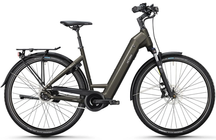 VICTORIA Electric trekking bike TRESALO 5 №2 28"/48cm-M/5/slate grey/02921174