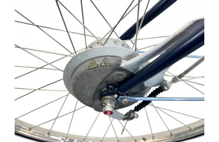 Woman's bicycle Gazelle J4F W/st/blauw/28/stad/f57