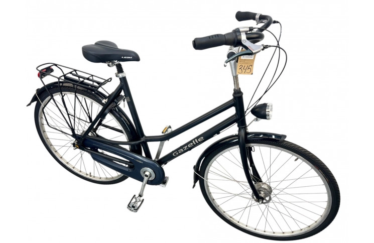 Woman's bicycle Gazelle Furore 28" L/57 zwart matt