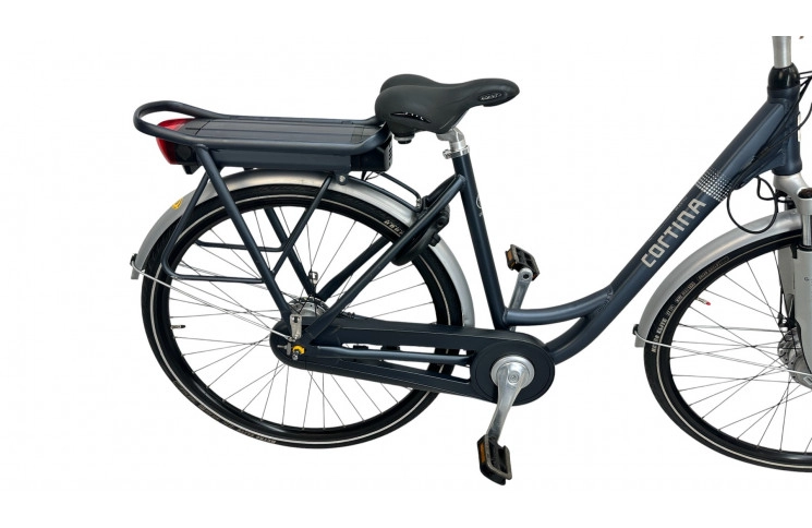 E-Bike Cortina Ecomo 28"/50cm/Donker-grijs/438Wh Panasonic LI-lon