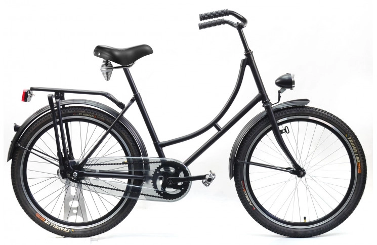 Meisjesfiets BSP 24" 42 zwart mat