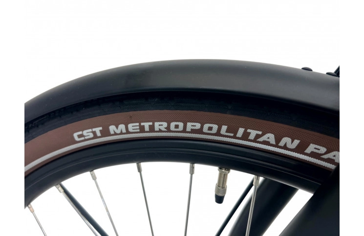 Damesfiets Popal Daily Dutch Prestige N3 28"/59/Mat zwart/S010159001M,28-59