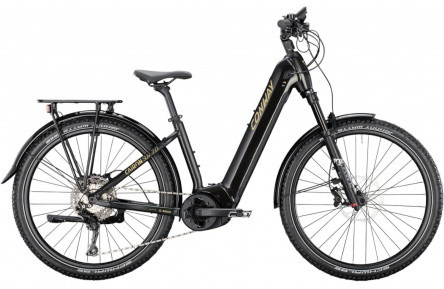 CONWAY Elektrische SUV Cairon SUV 7.0 27.5"/54cm-XL/11/zwart metallic - goud mat/02893915