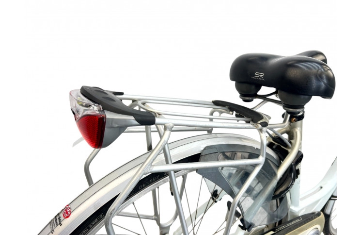 Woman's bicycle Gazelle Orange Plus D/al/grijs-wit/28/stad/f46cm