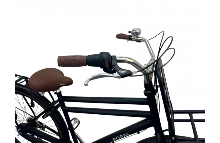 Herenfiets Popal Daily Dutch Prestige N7 28"/50/Mat zwart/S030150001M,28-50