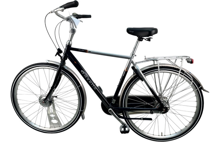 Man's bicycle Gazelle Davos 28"/53cm/Black-gray