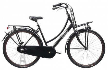 Transportfiets Popal 28" M/53 mat zwart