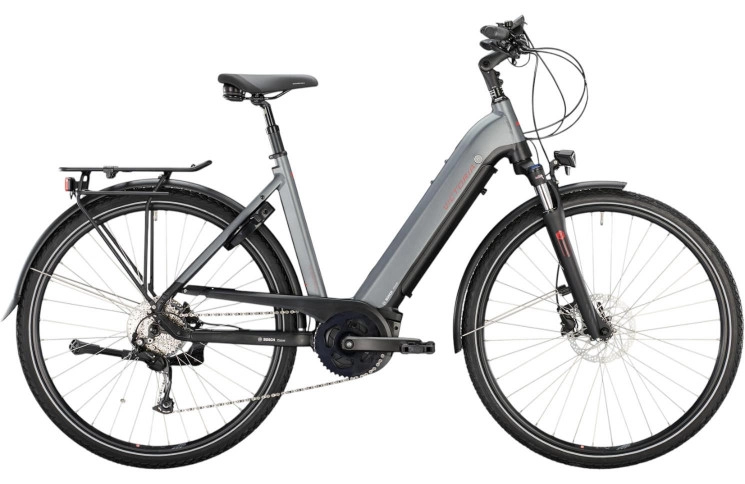 VICTORIA Elektrische trekkingfiets eTrekking 12.6 28"/51cm-M/9/carbonietgrijs mat/02976819
