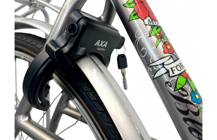 Damesfiets GAZELLE BLOOM w/silver/28/al/sity