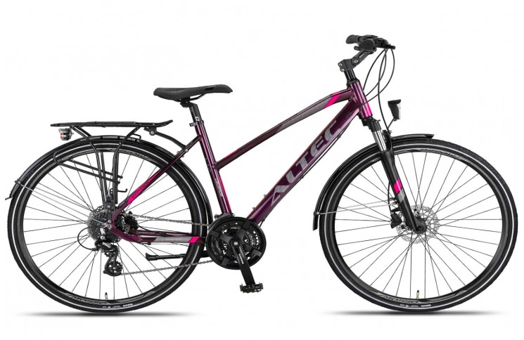 Damesfiets Altec Legarda 28"/49 cm/Paars Roze/285061