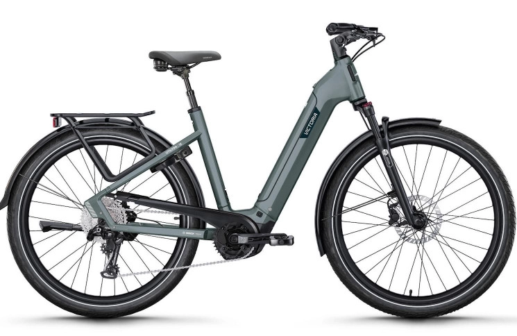 VICTORIA Elektrische trekkingfiets Utilyon 12 №1 28"/44cm/9/topasblauw/02921104