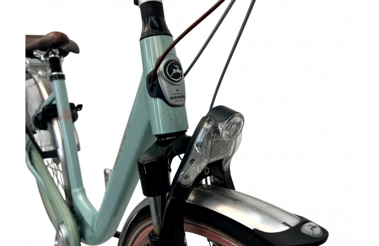 Woman's bicycle Gazelle Orange w/blue/28/al/sity/f49