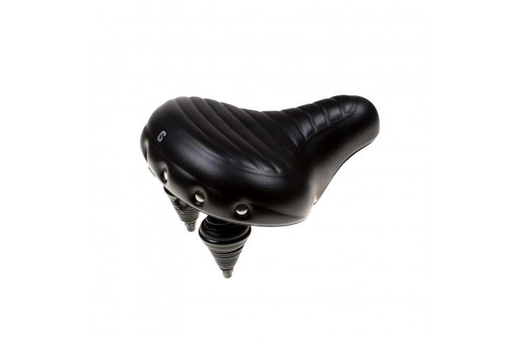 Selle Comfort saddle Wave black, without strap