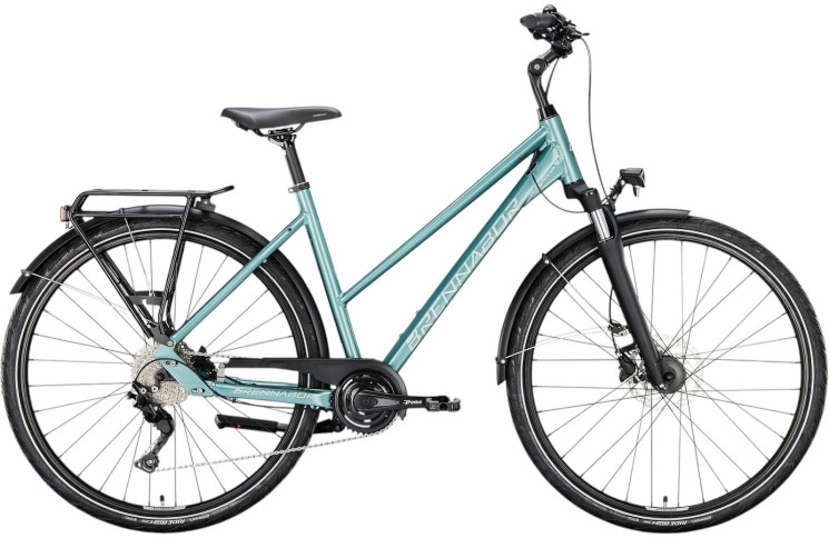 BRENNABOR Trekkingfiets T-44 28"/55cm-L/16/zilverblauw - silverstar/02503910