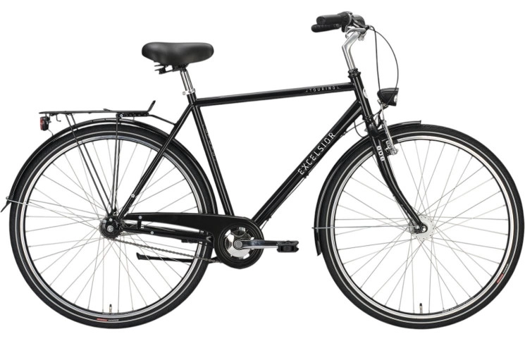 EXCELSIOR Stadsfiets Touring Star ND 28"/55cm/3/zwart/02144285