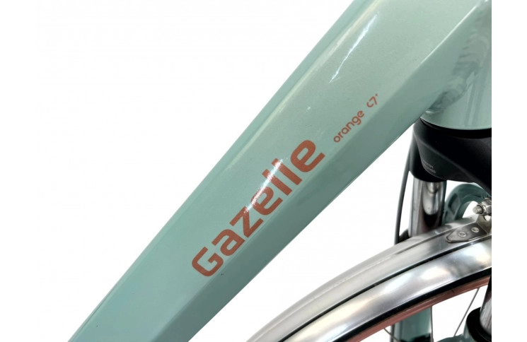 Damesfiets Gazelle Orange C7+ blue/28/al/sity/28/f53